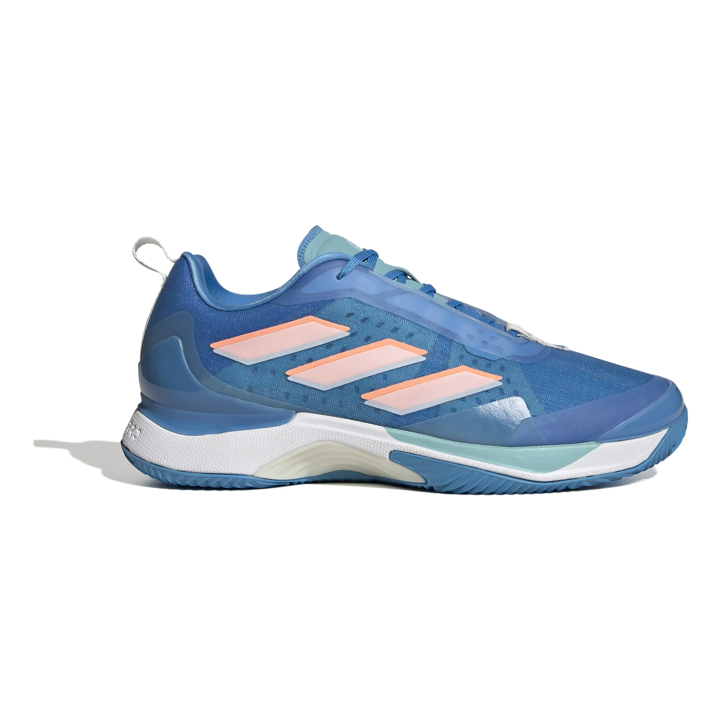 Avacourt Sandplatzschuh Damen - Blau, Weiß