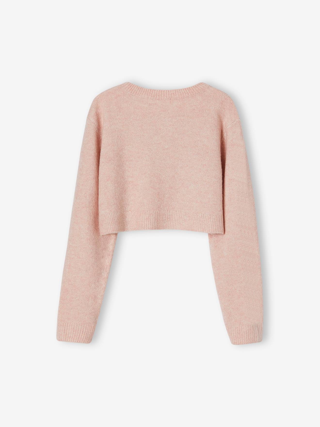 Vertbaudet Mädchen Bolero - pudrig rosa