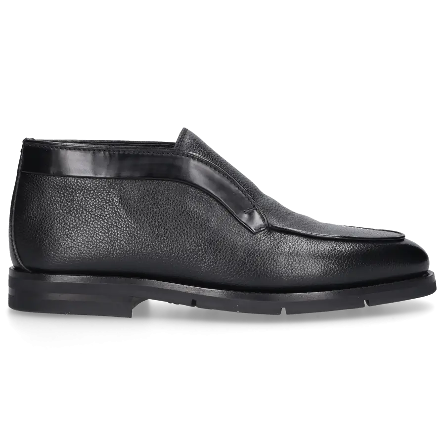 Santoni - Stiefeletten 18392 Kalbsleder - schwarz