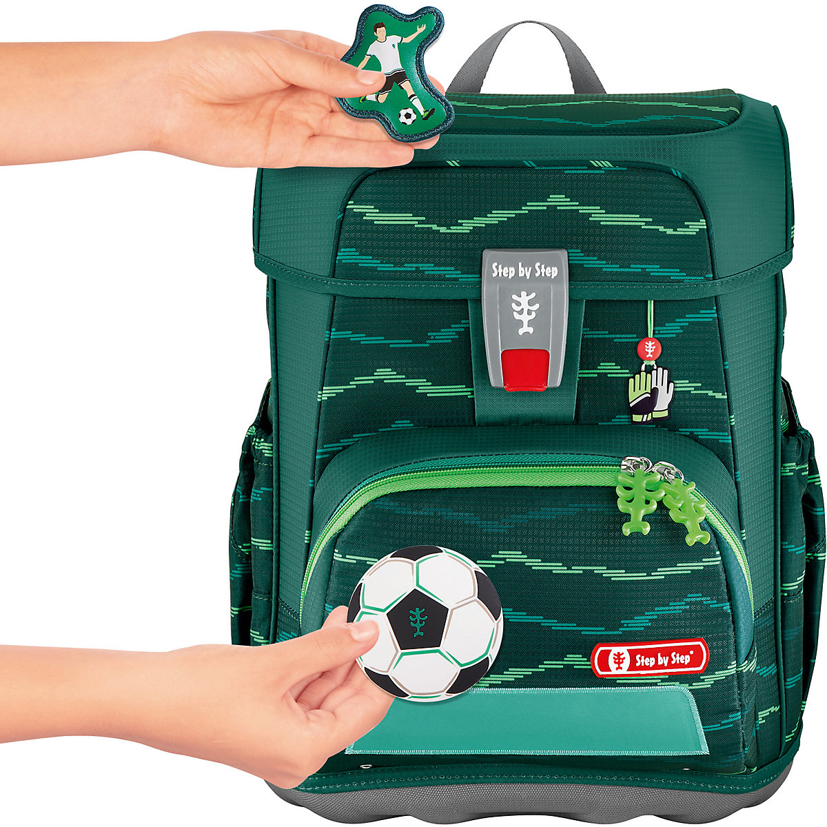 Schulranzenset CLOUD Soccer Star, 5-tlg. (2022)