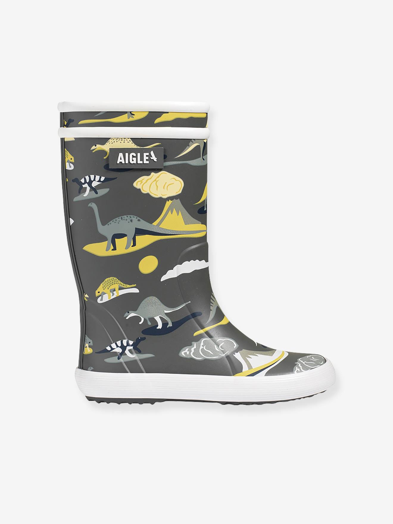 Bottes de pluie enfant Lolly Pop Play AIGLE® encre