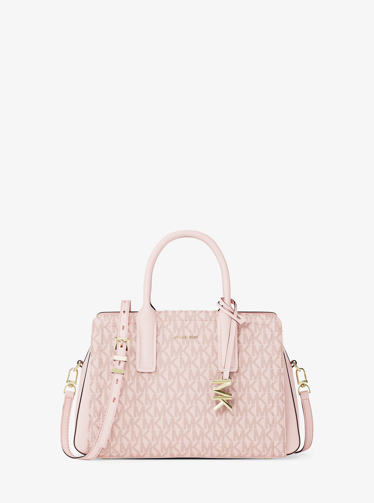 Laila Small Signature Logo Satchel - BALLET