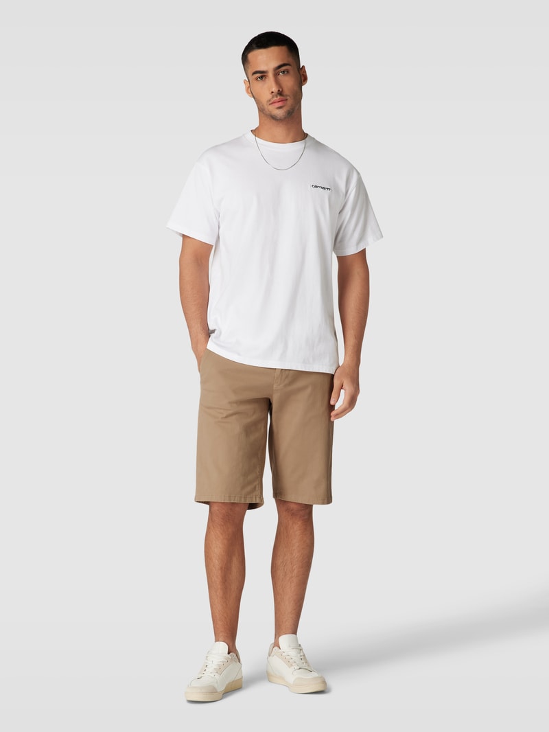 Chino-Shorts mit Gürtel Modell 'WILL' in beige