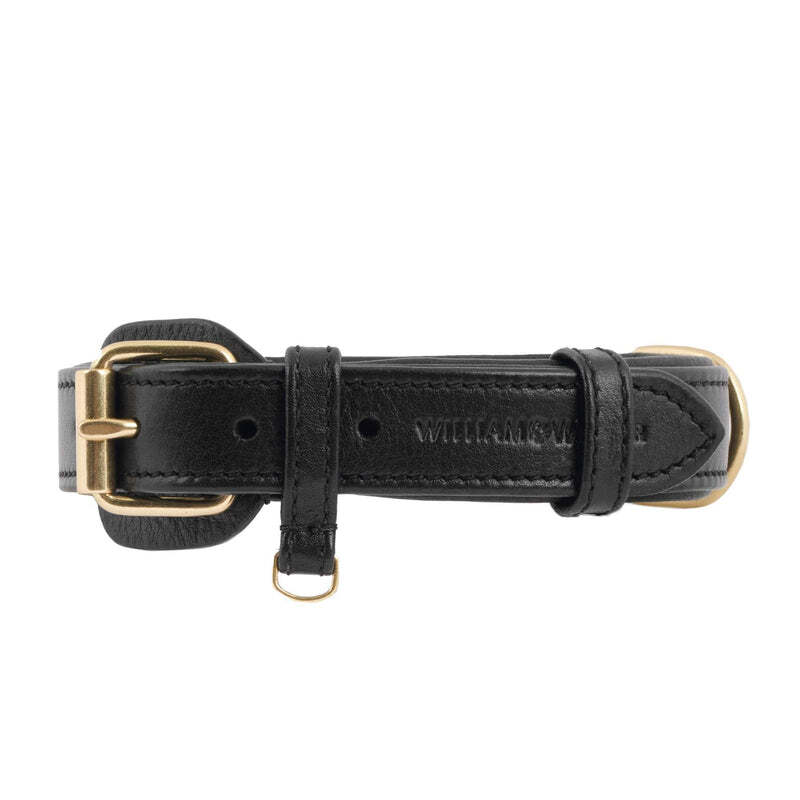 William Walker Hundehalsbänder William Walker Hundehalsband Plain Noir S
