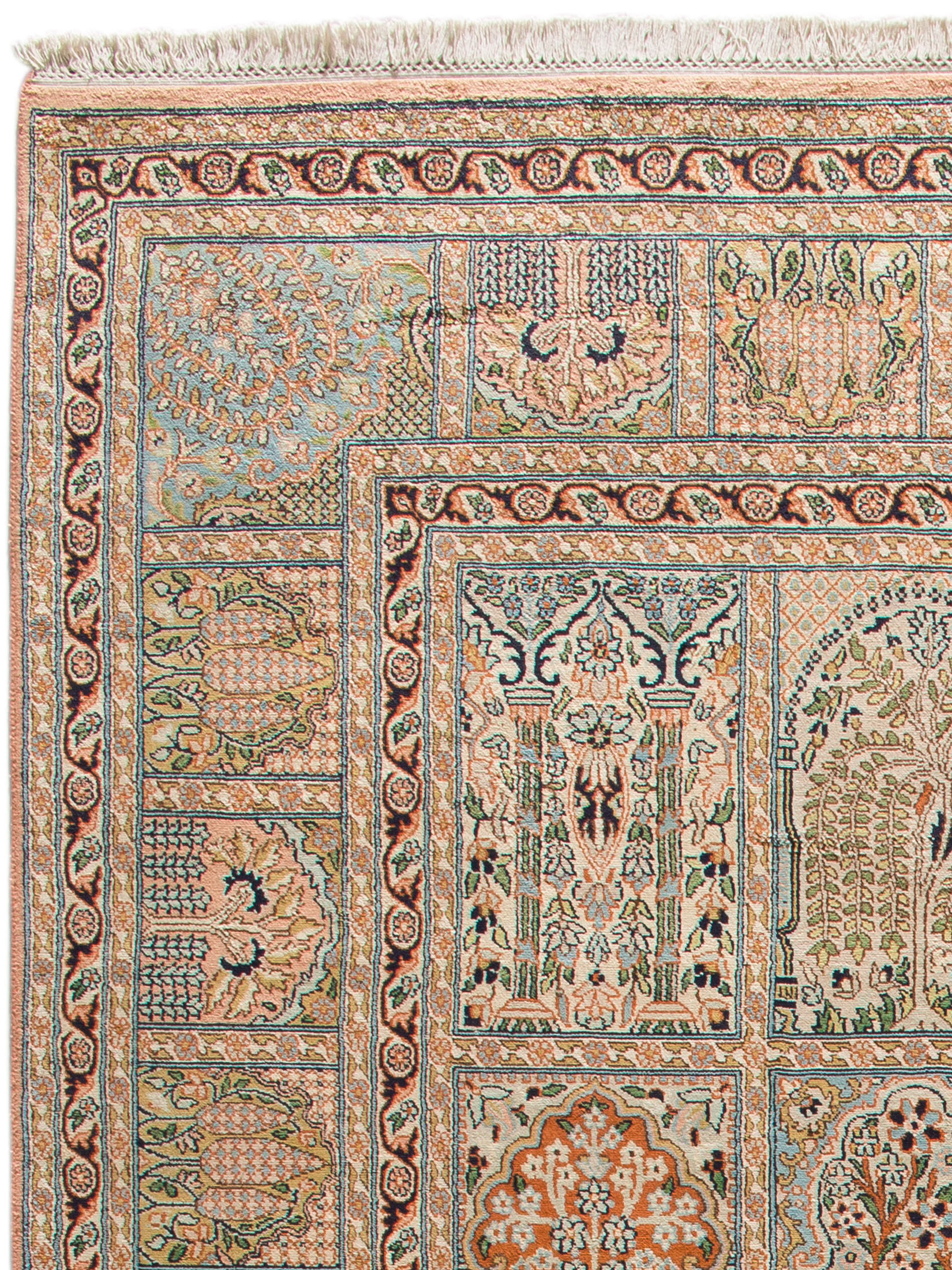 Kaschmir Seide 18/18 ca. 244 x 310 cm, Unikat / Einzelstück