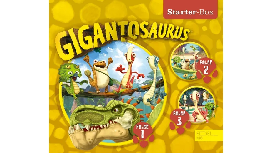 Starter-Box(1)-Folge 1-3 Gigantosaurus