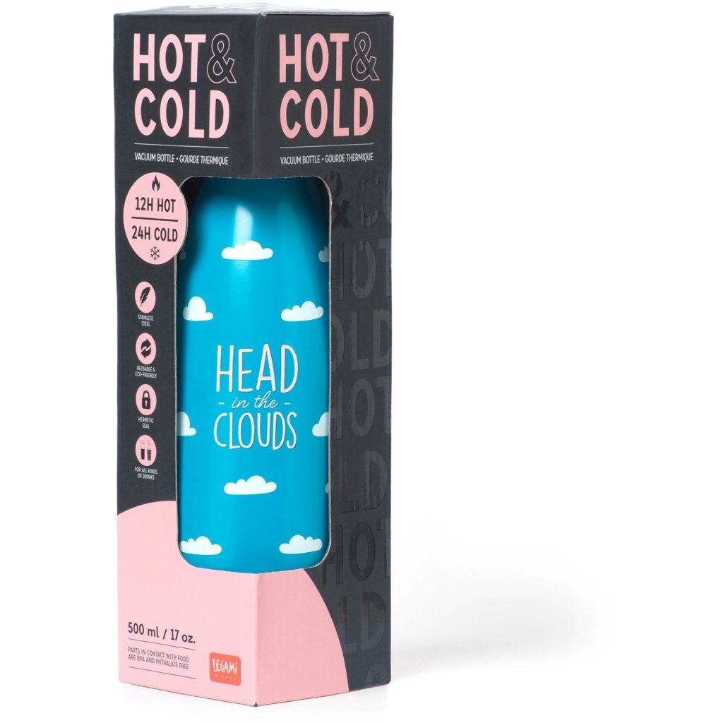 Legami Thermoflasche Hot&Cold Cloud 500 ml