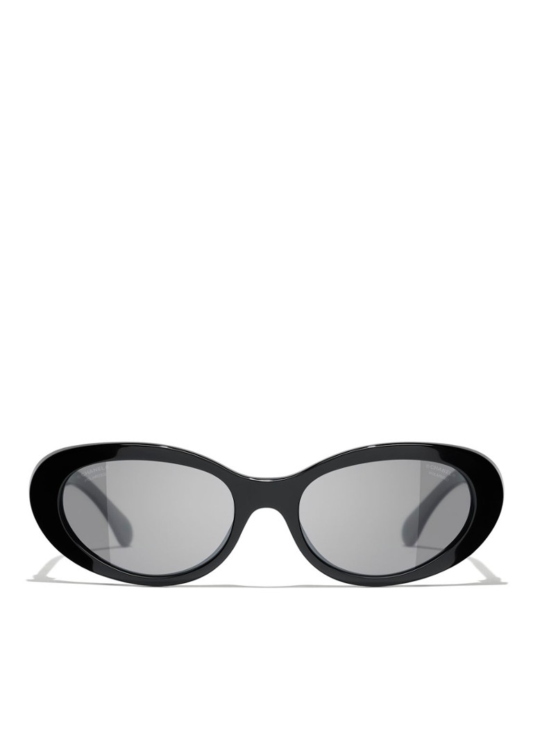 Ochelari de soare ovali Chanel