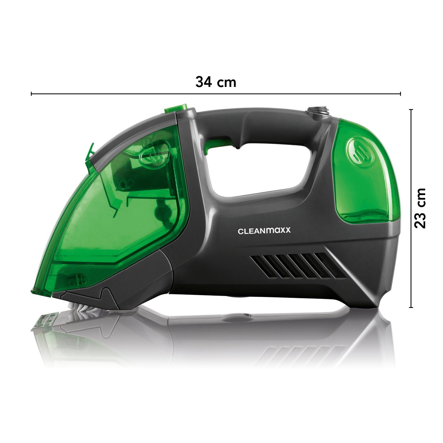 CLEANmaxx Teppichreinigungsgerät Polster- & Teppichreiniger kabellos 3in1, 150 W, Waschsauger Polsterreiniger Akku Nasssauger