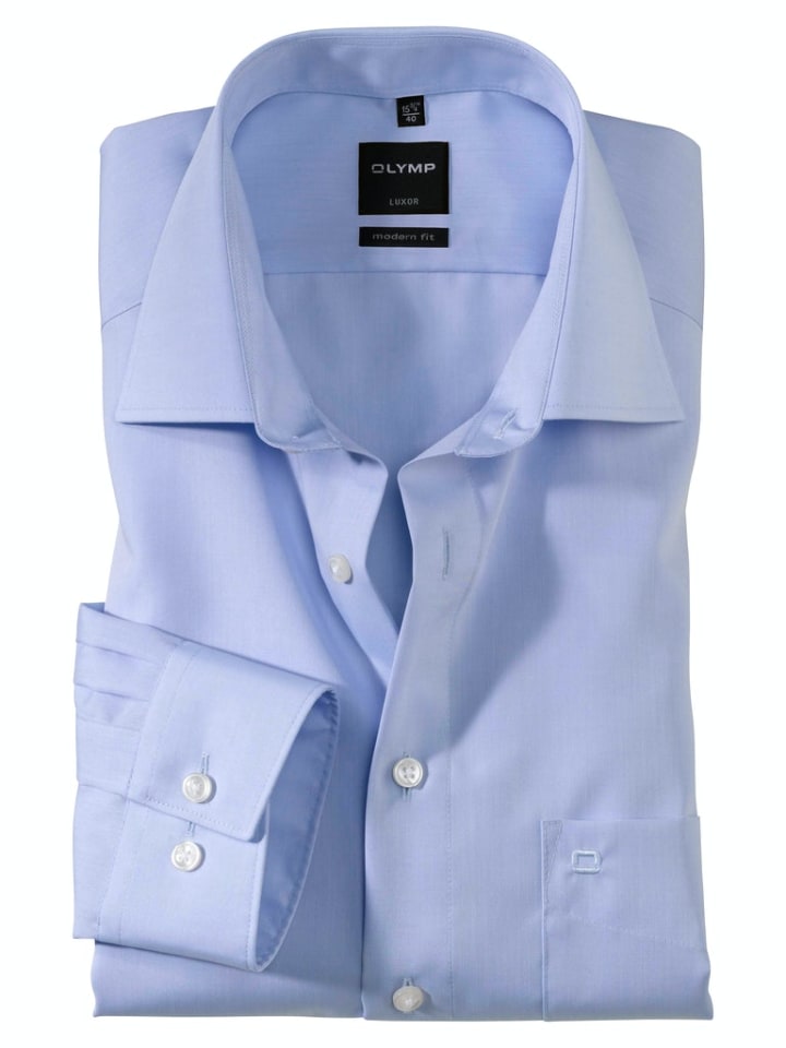 OLYMP  Hemd Luxor in Blau günstig kaufen