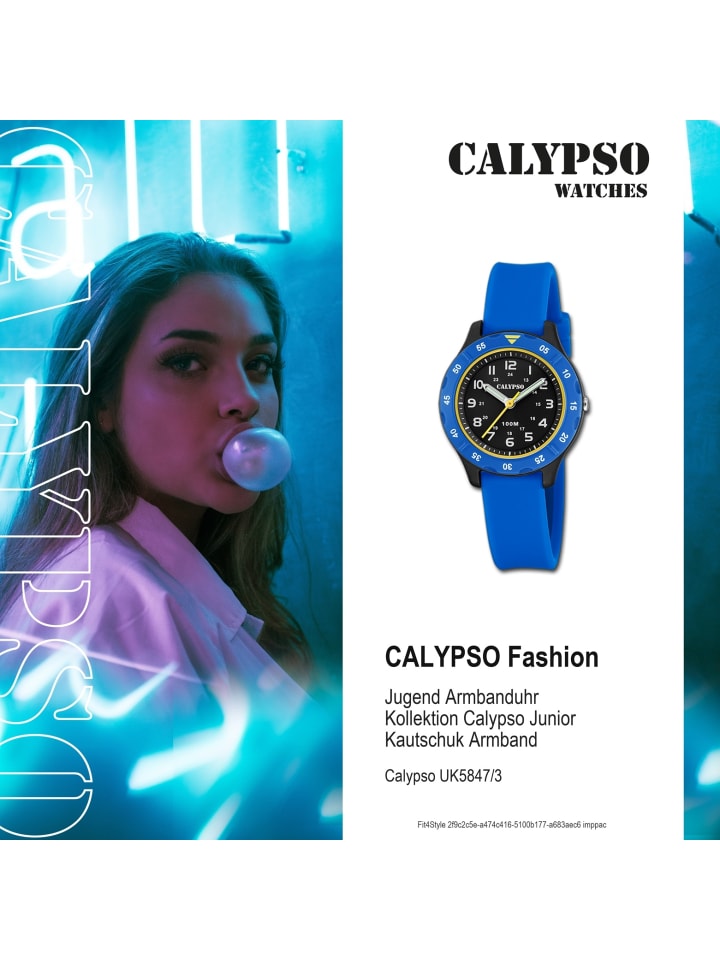 Calypso Analog-Armbanduhr Calypso Junior blau günstig kaufen onesize