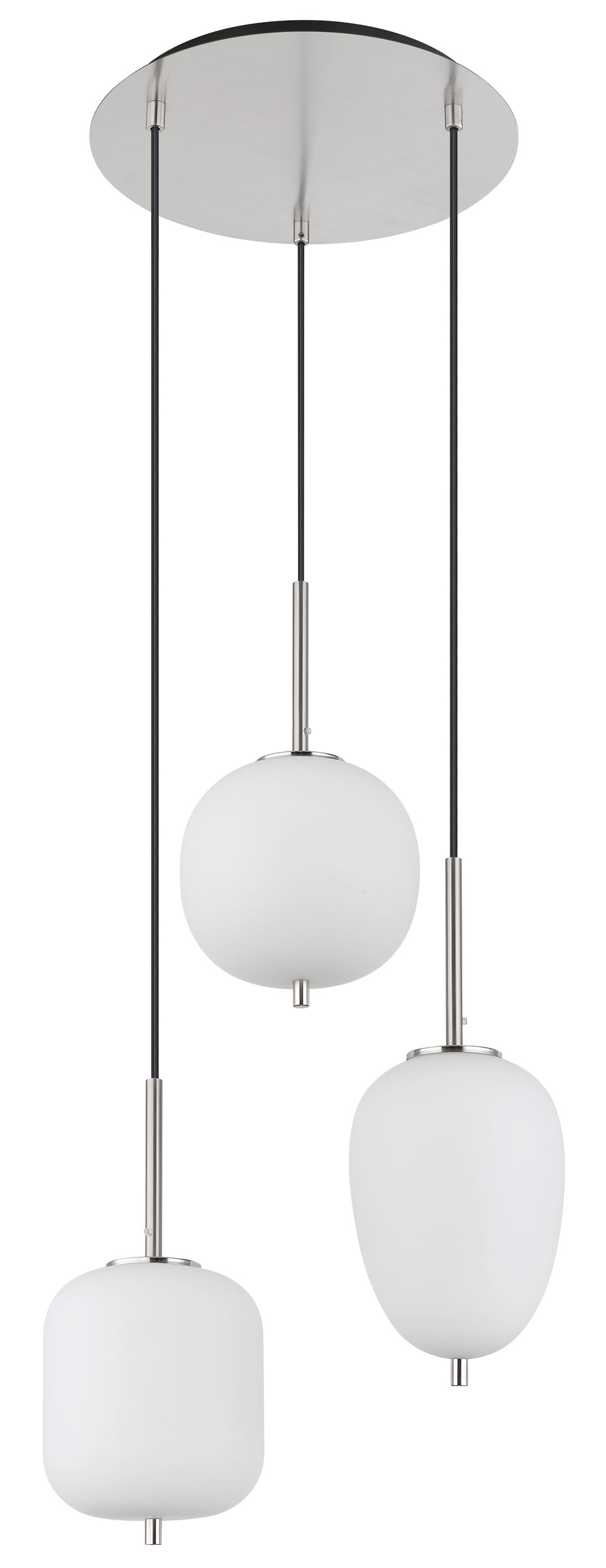 GloboLED-Pendelleuchte 3flg