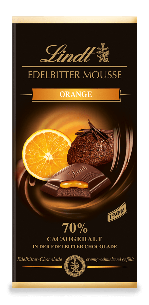 Edelbitter Mousse Orange, 150g