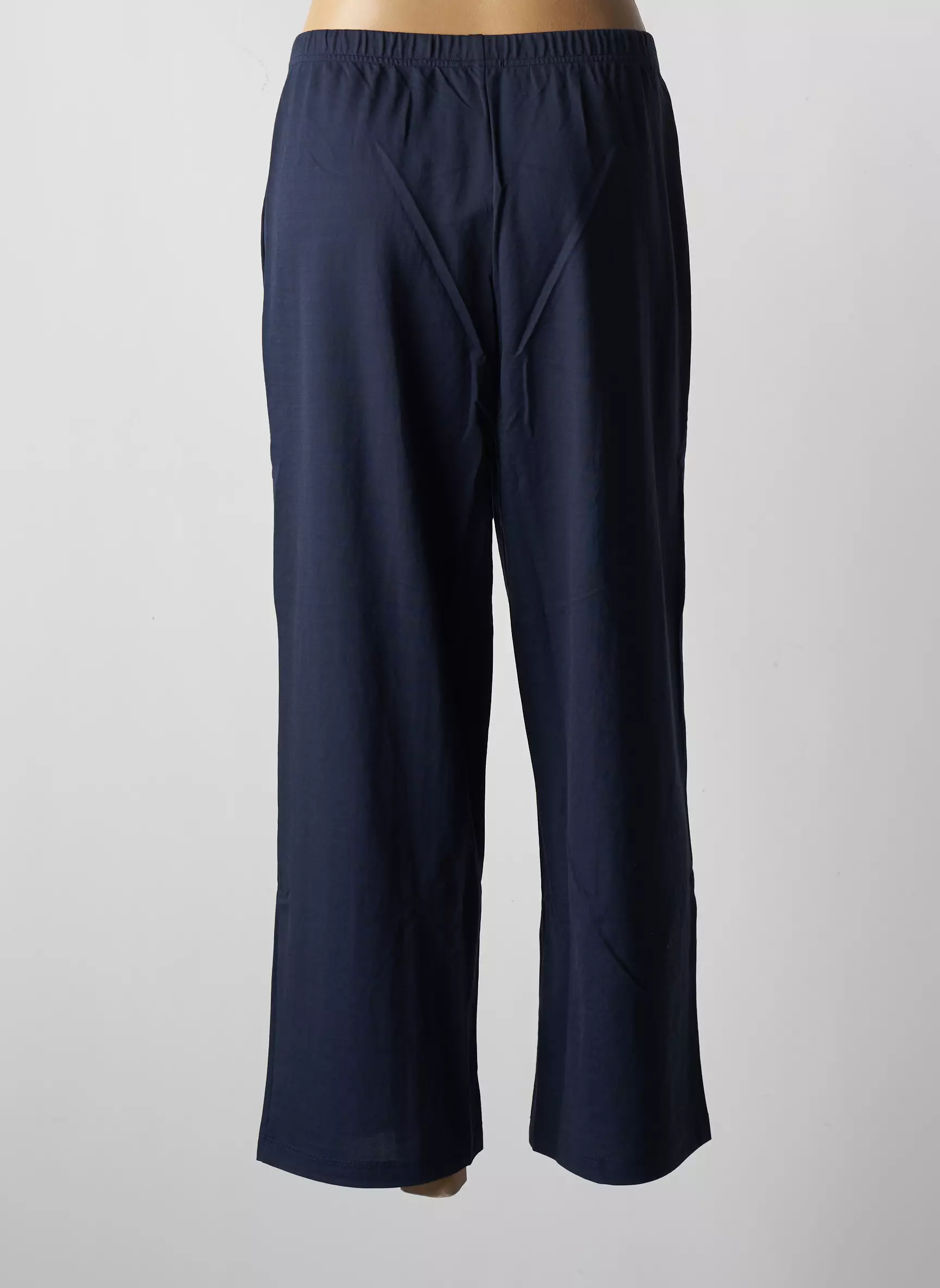 G Oze Pantalons Larges Femme couleur bleu