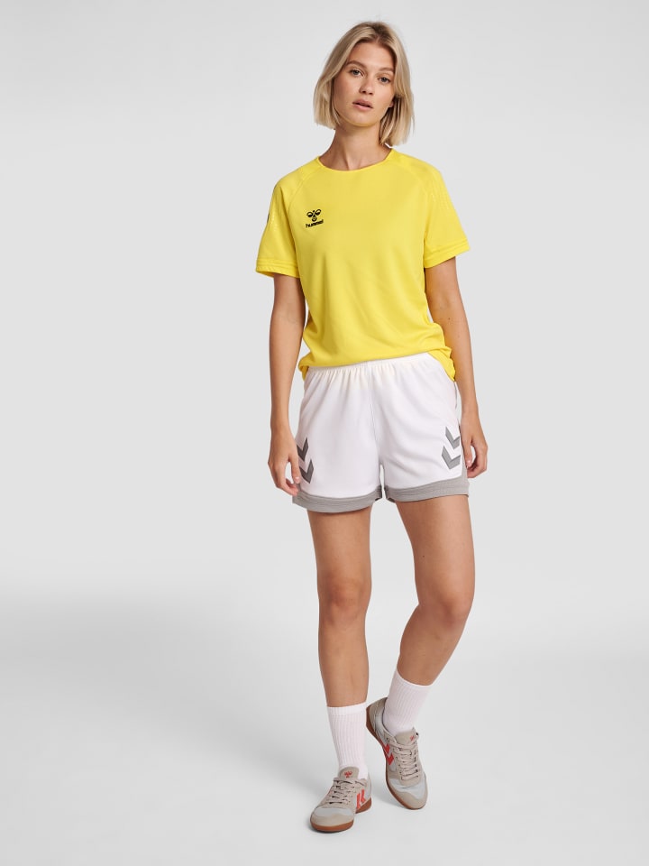 Hummel Hummel T-Shirt Hmllead Damen in BLAZING YELLOW günstig kaufen