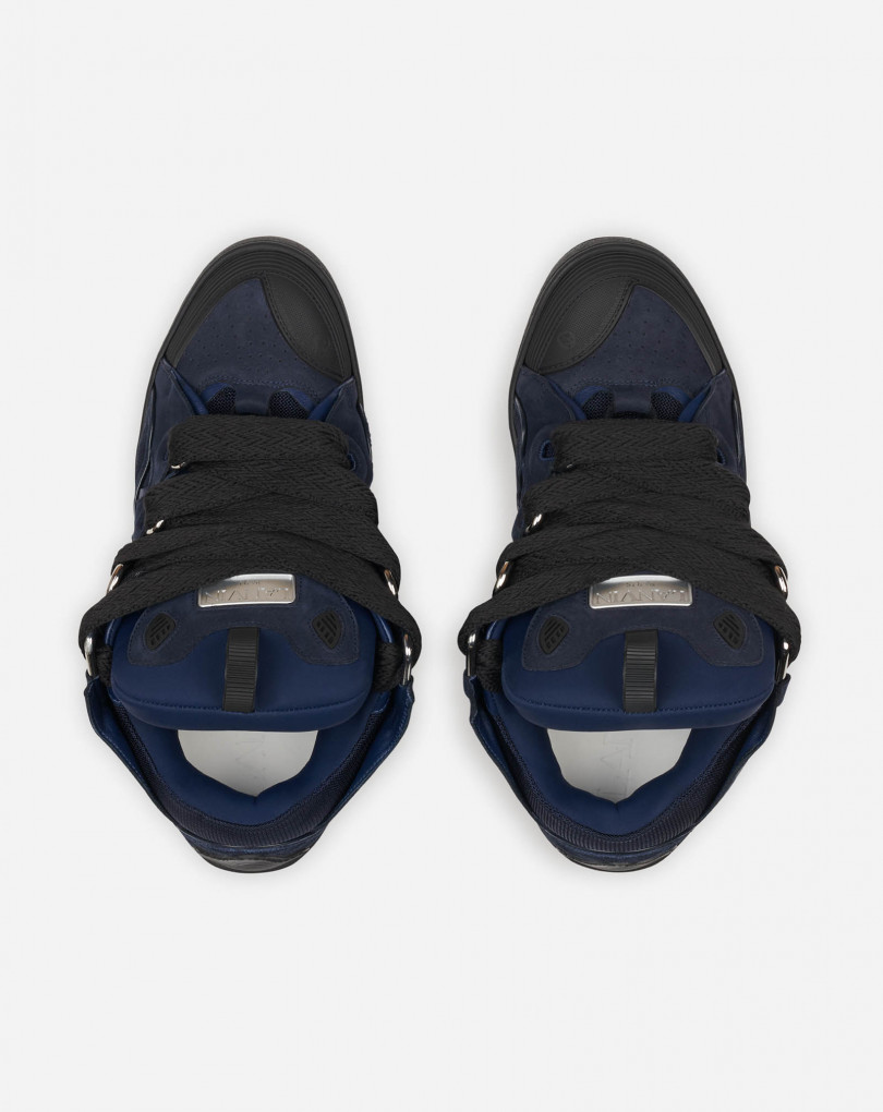 SNEAKERS CURB EN CUIR