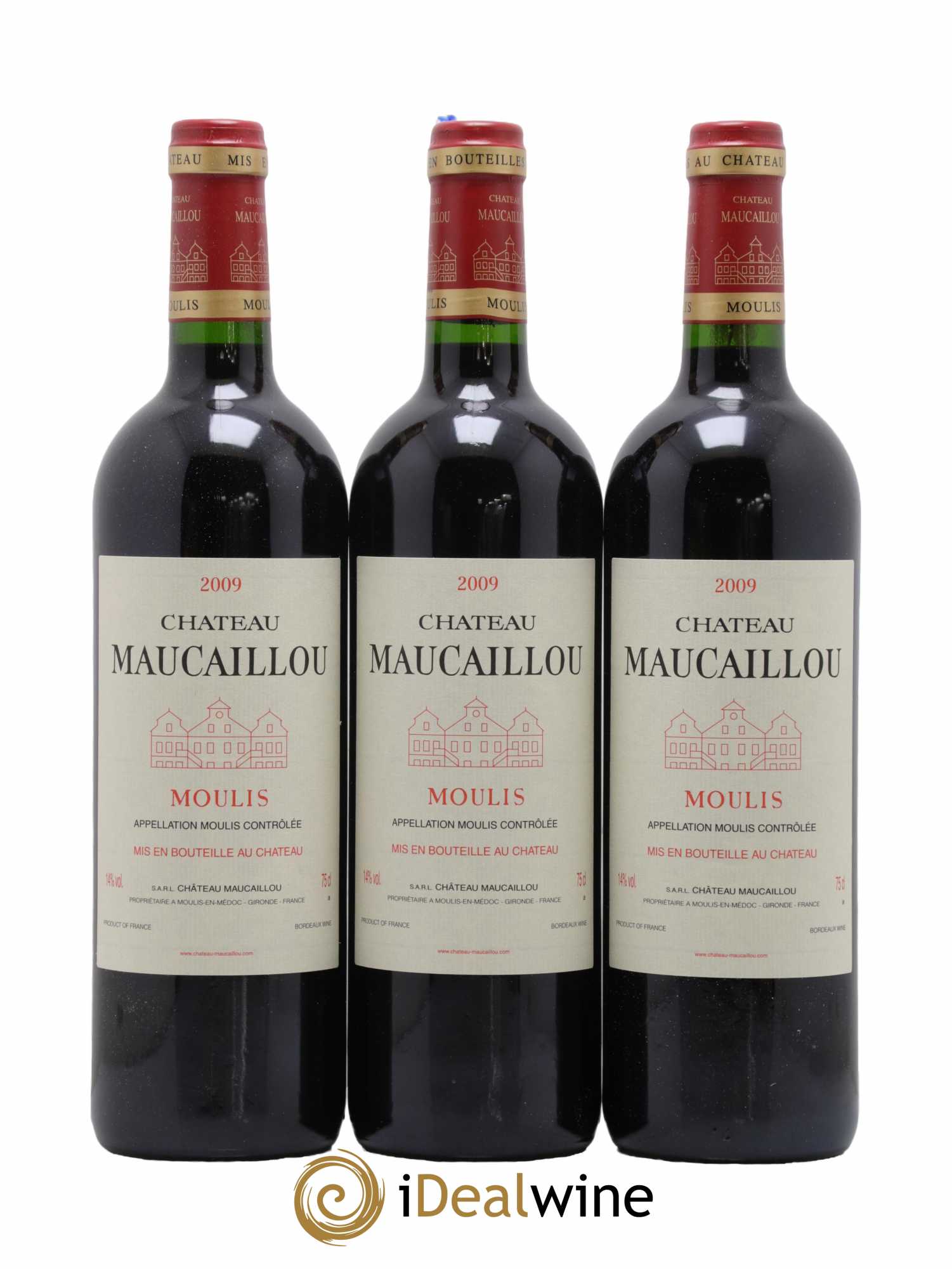 Château Maucaillou  2009 - Lot de 6 Bouteilles