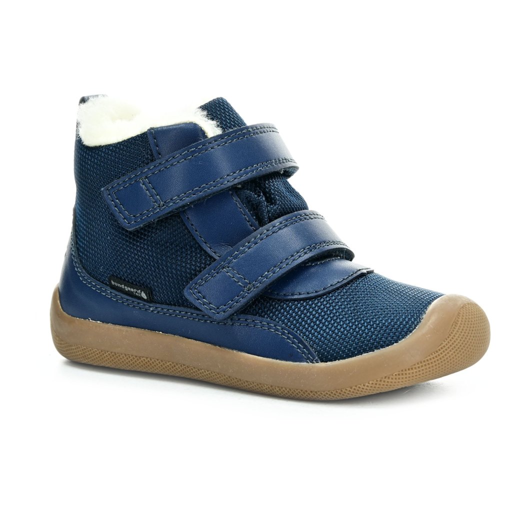 Bundgaard Walk Winter Baby Tex Navy Winterbarfußschuhe