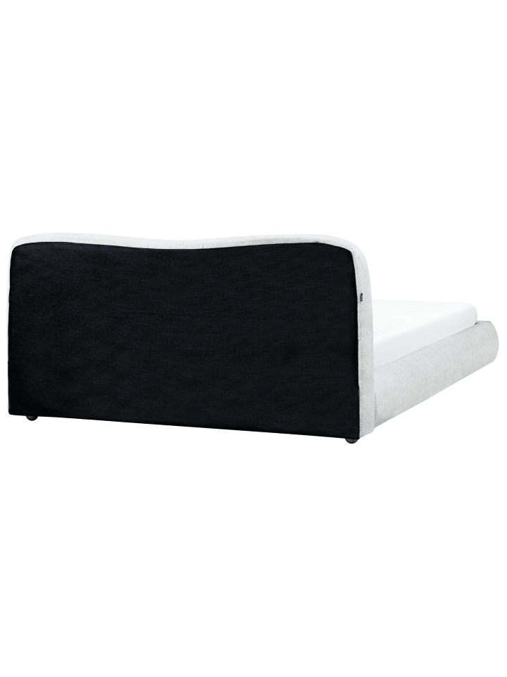 Beliani Doppelbett BLAGNAC in Grau - (W) 200 x (H) 98 x (L) 228 cm günstig kaufen onesize