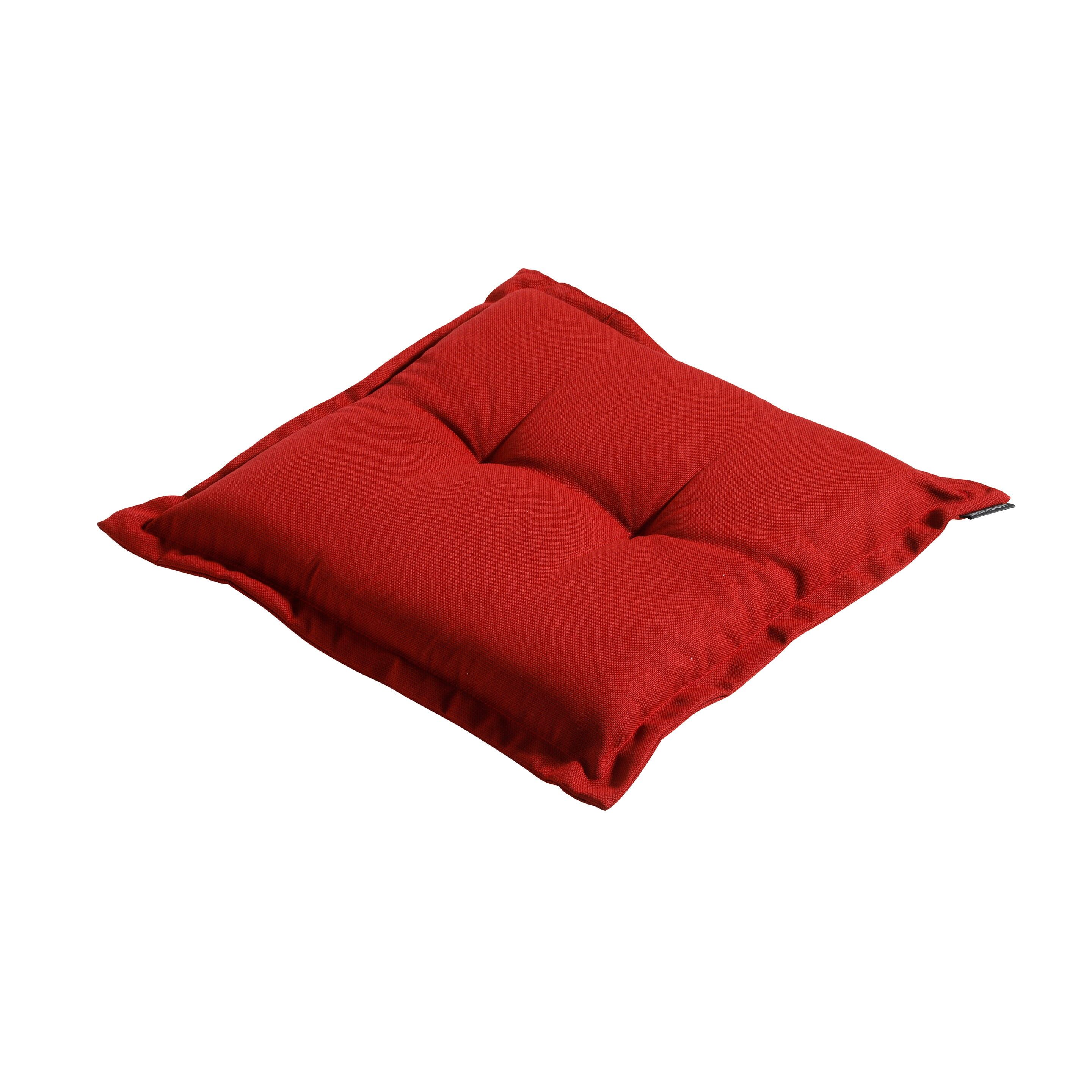 Madison Rib Red 50x50 Sitzkissen