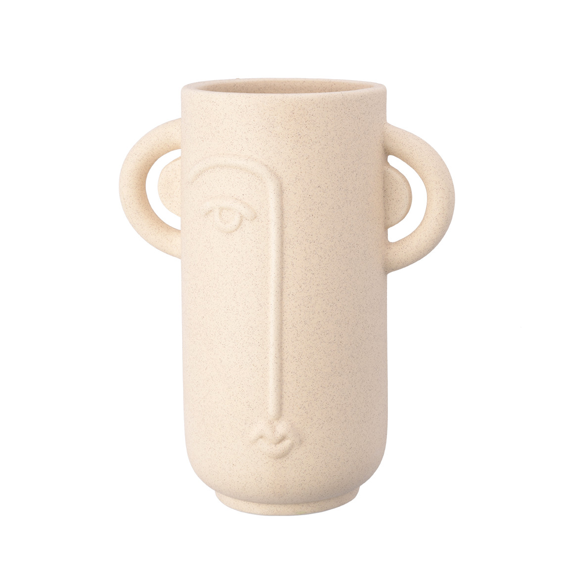 Kleine Vase mit Gesicht