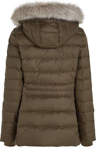 TOMMY HILFIGER Damen Daunenjacke mit Kapuze TYRA DOWN JACKET WITH FUR