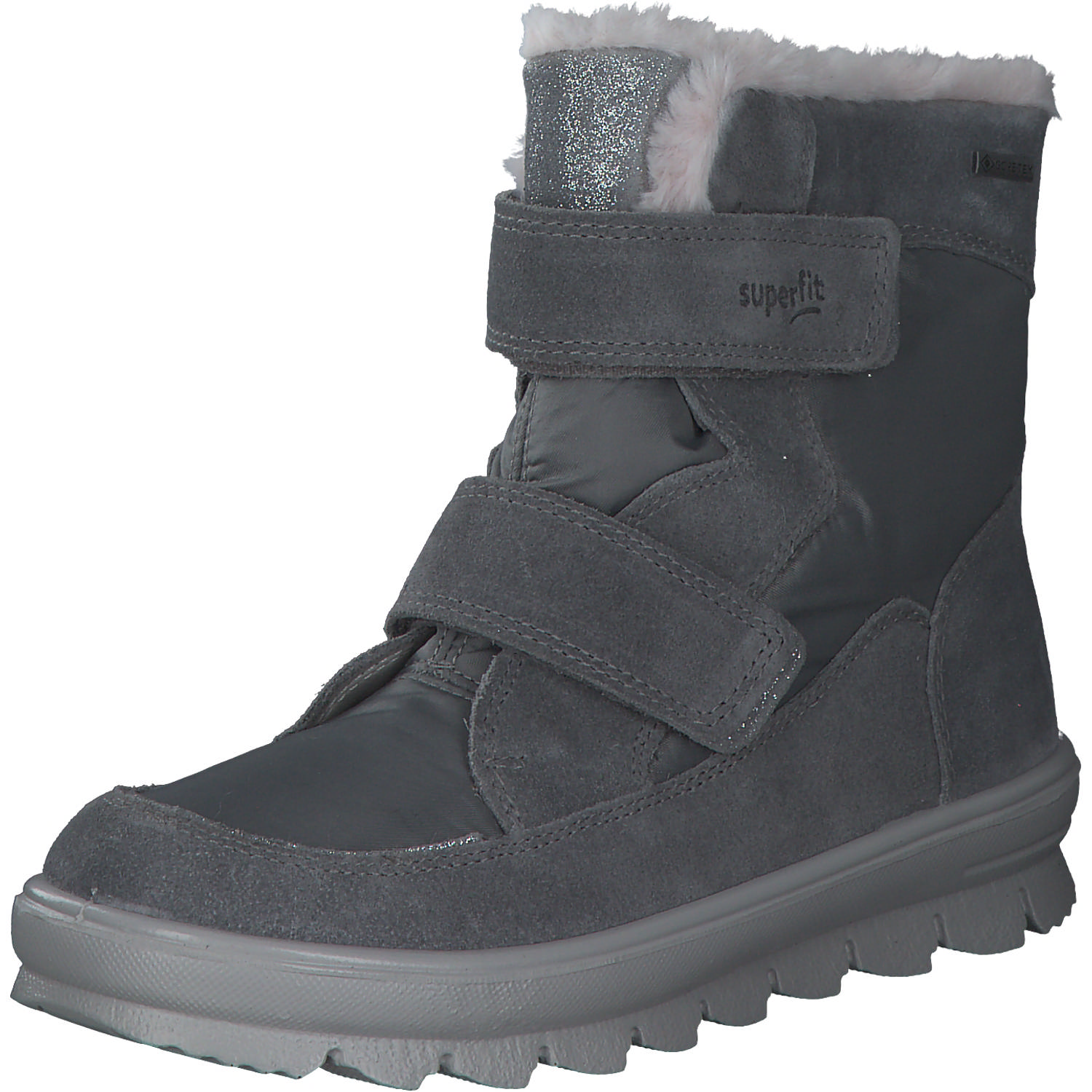 Superfit FLAVIA 00218, Stiefeletten (Kinder), Kinder, Hellgrau