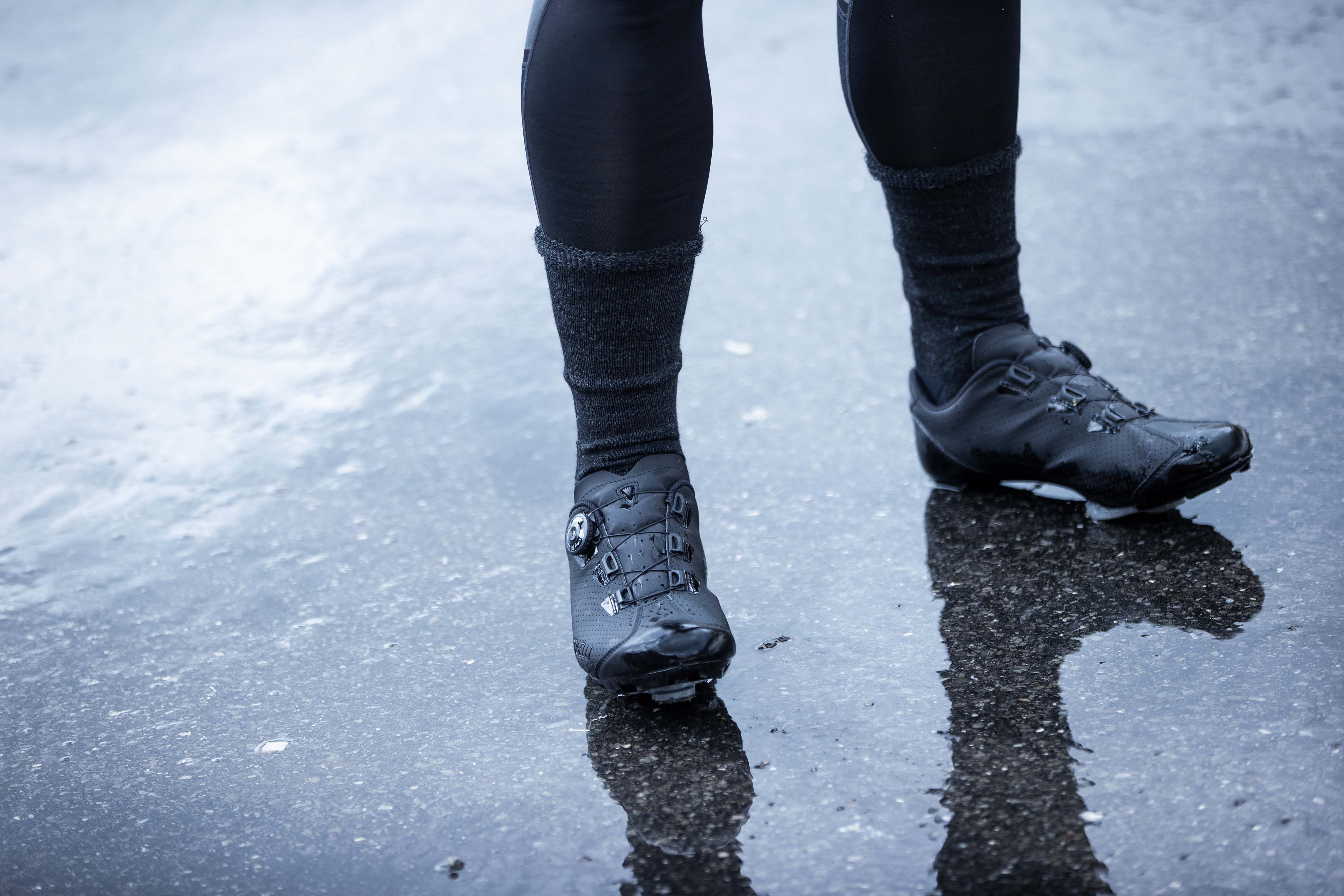 Rogelli Terry Winter Fahrradsocken