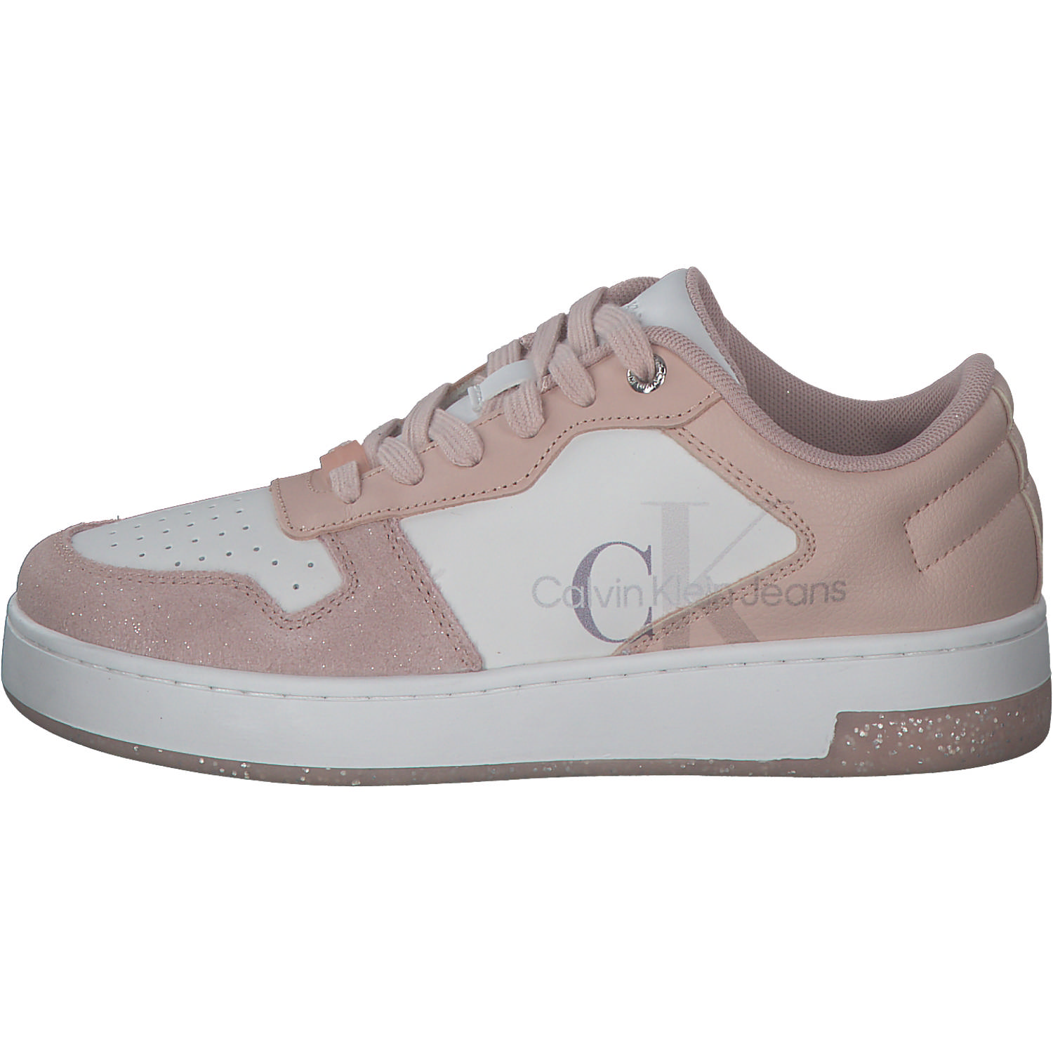 Calvin Klein YW0YW00605, Sneakers Low, Damen, Weiß