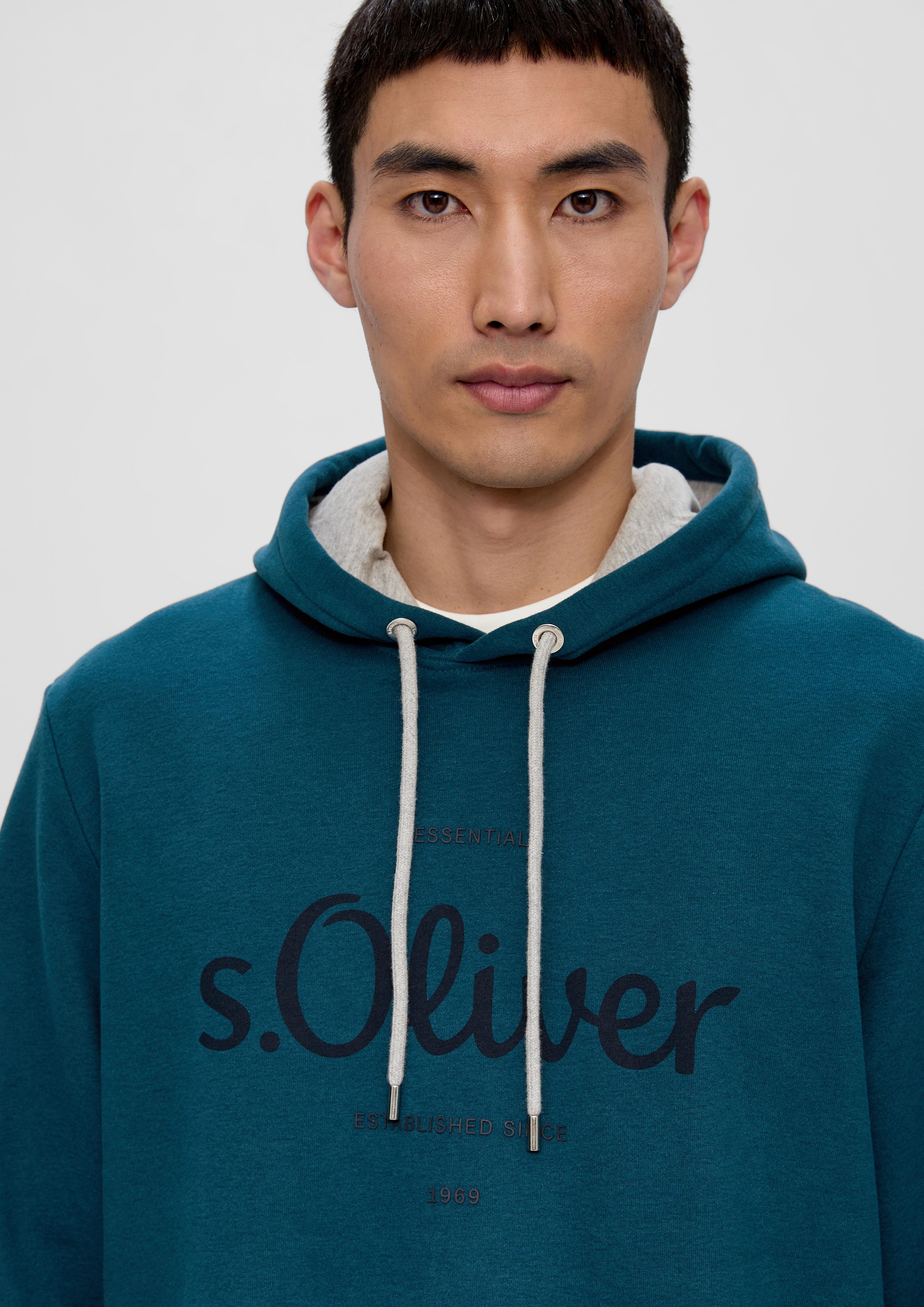 Hoodie mit Frontprint  2132732-69D1
