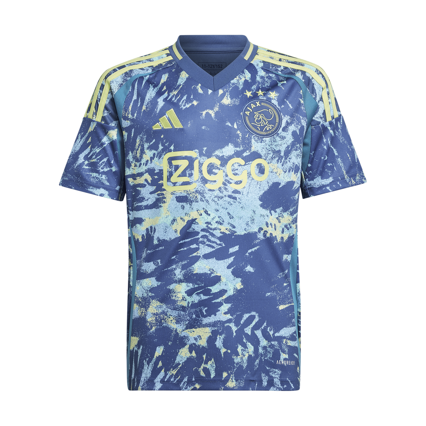 adidas Ajax Amsterdam Trikot Away 2024/2025 Kids Blau