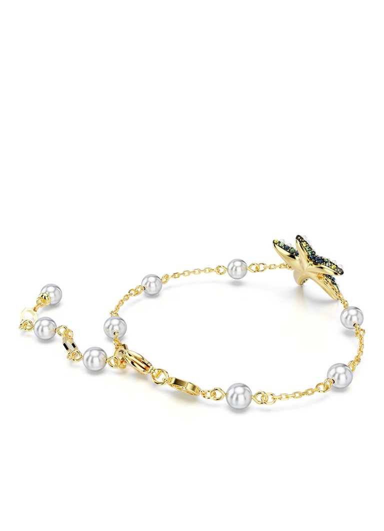 Bracciale Swarovski Idyllia placcato oro M