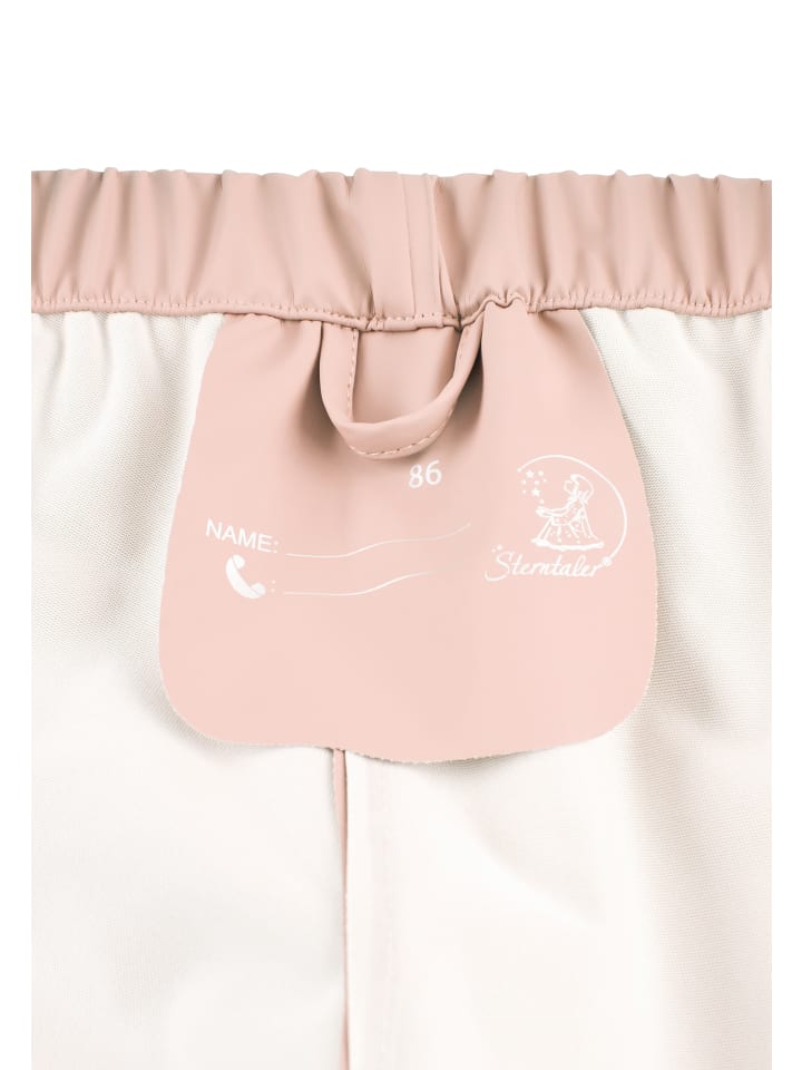 Sterntaler Regenhose ungefüttert uni in zartrosa günstig kaufen