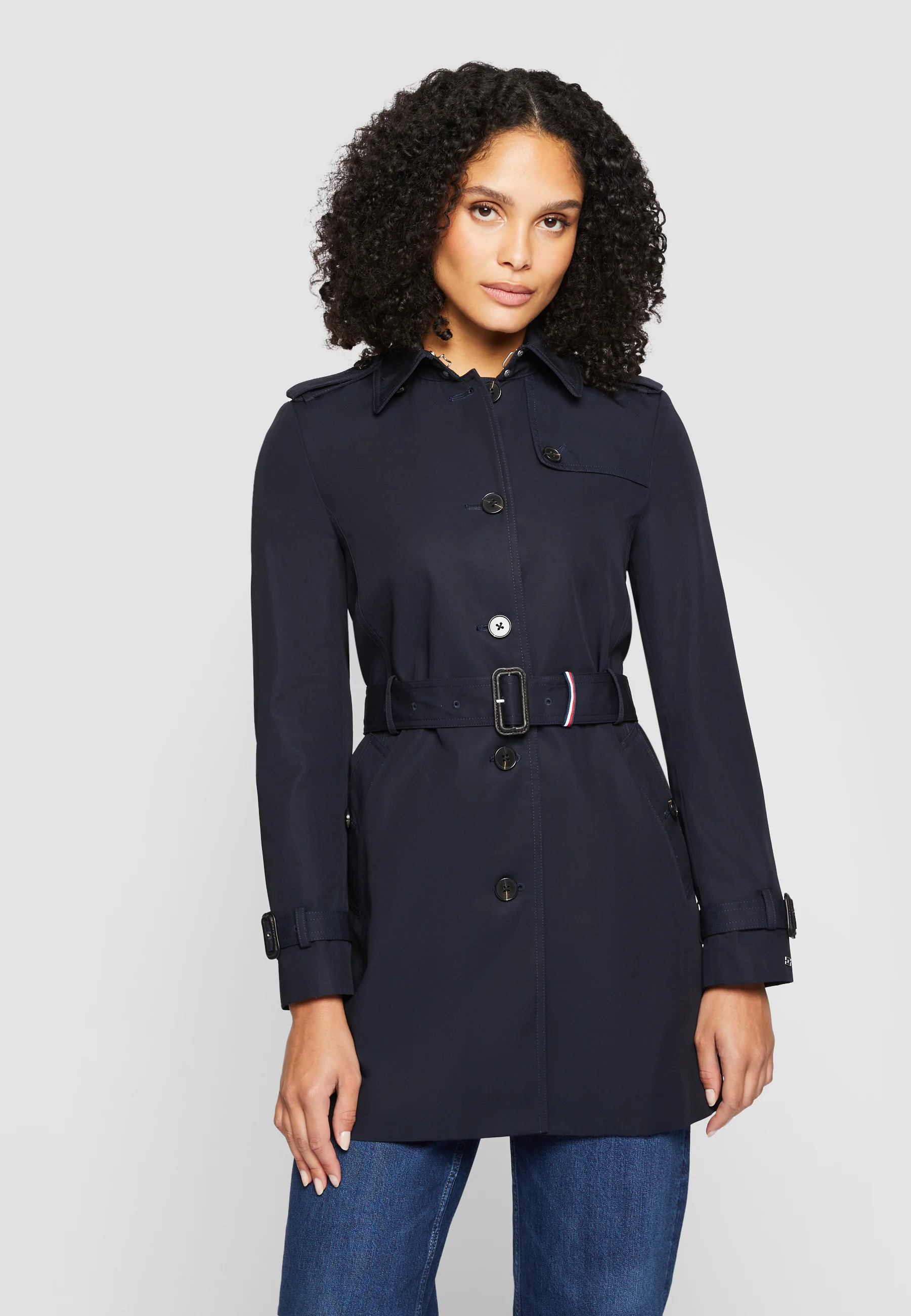 Tommy Hilfiger HERITAGE SINGLE BREASTED - Gabardina