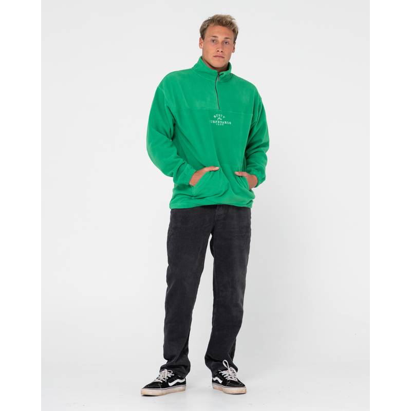 RUSTY MIDDLE SECTION CREW POLAR FLEECE Fleecepullover Herren