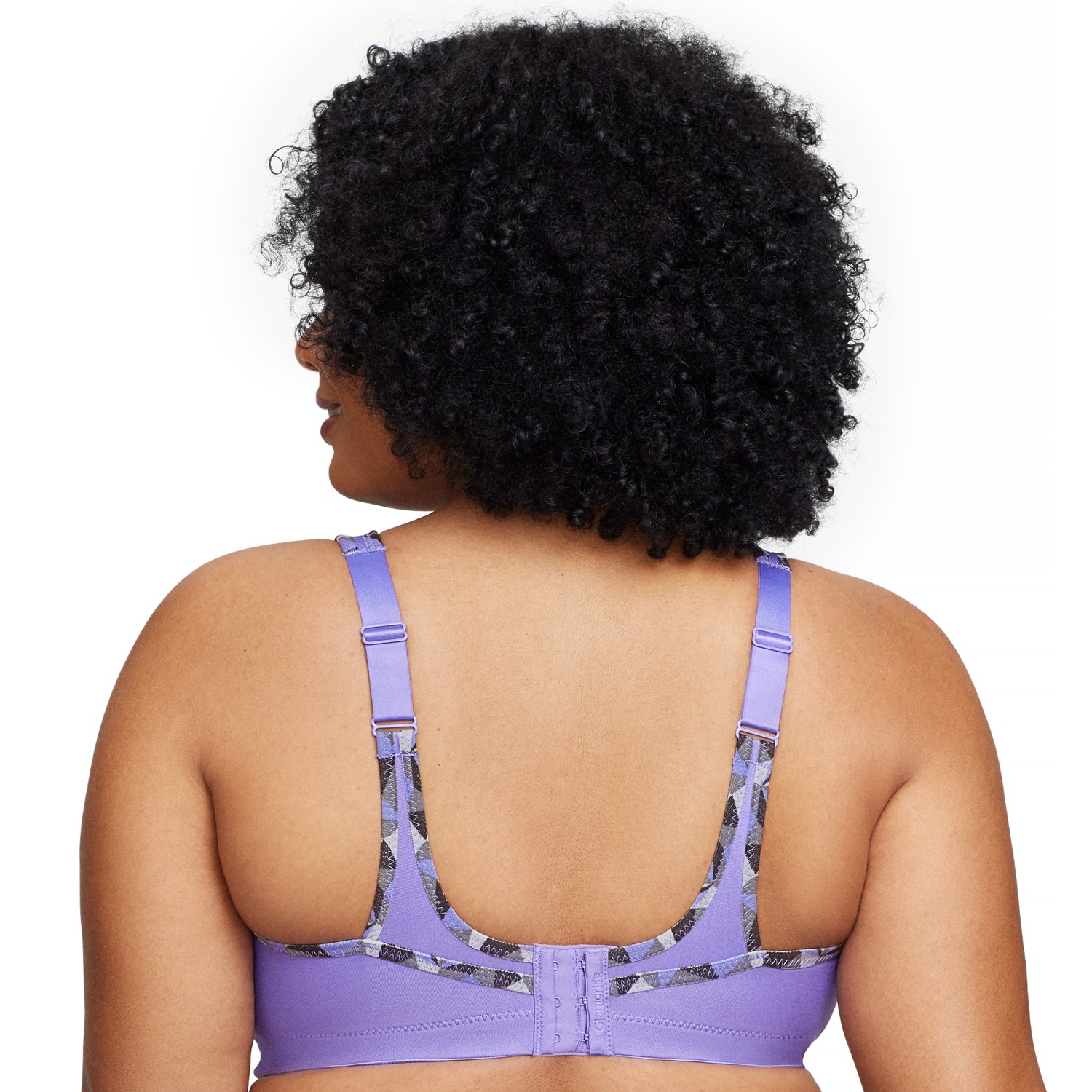 Sport-Bustier mit bestem Halt - Lila