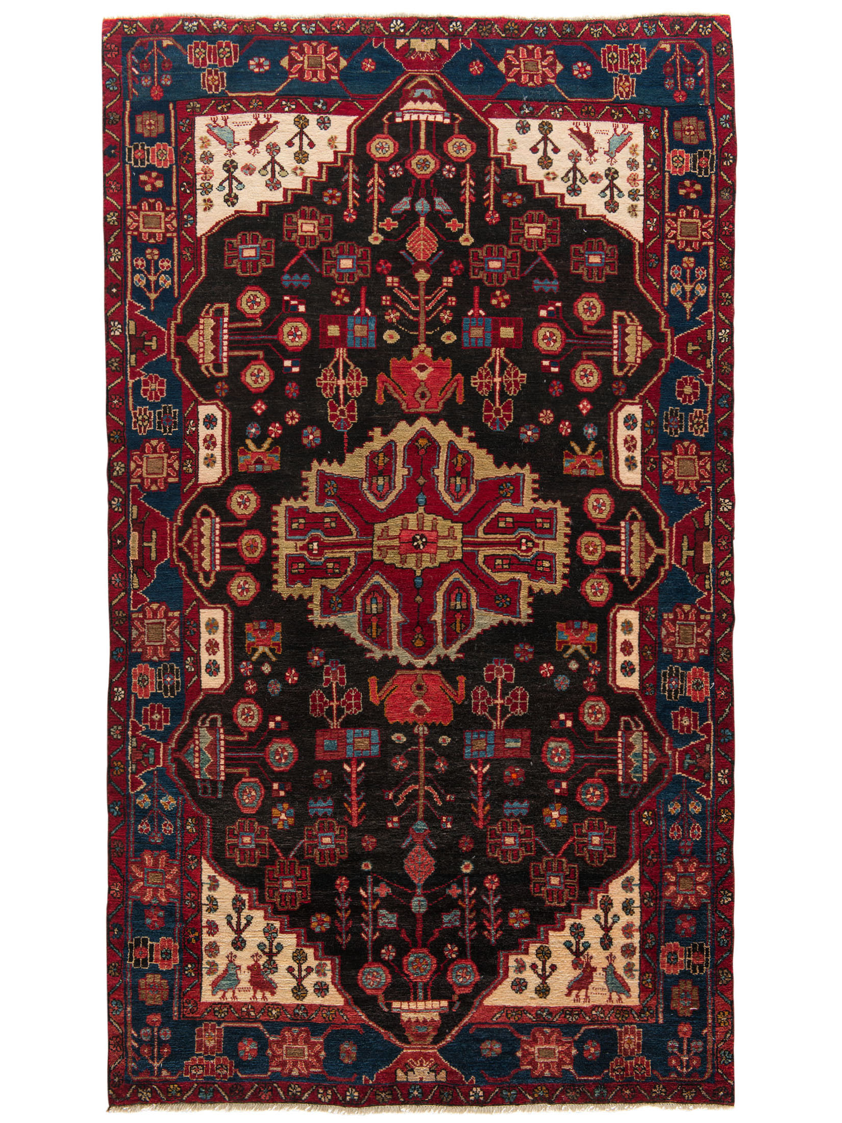 Nahavand Hamadan ca. 150 x 255 cm, Unikat / Einzelstück