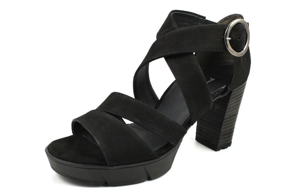 PAUL GREEN Komfort Sandalen schwarz