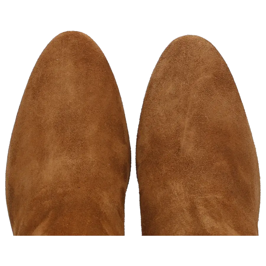 Aquazzura - Stiefel MANZONI 85 Veloursleder - braun