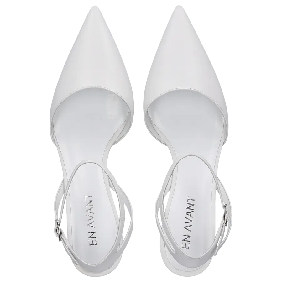 EN AVANT - Slingpumps 2754 Kalbsleder - weiß