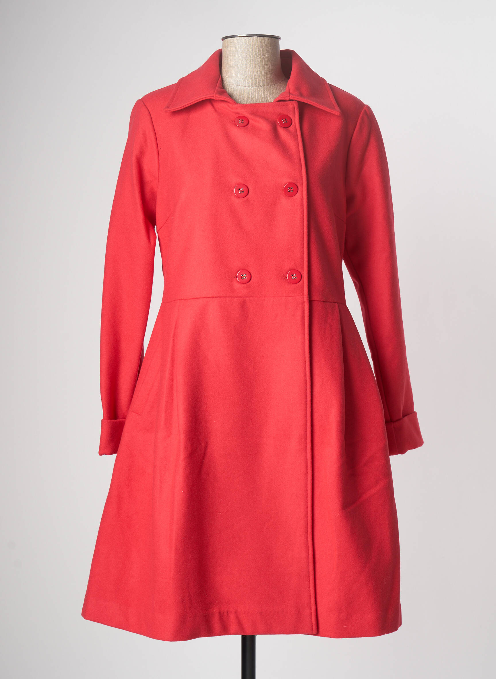 Paul Brial Manteaux Longs Femme couleur rouge