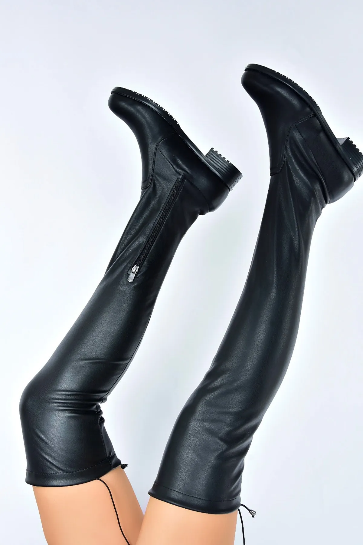 Fox Shoes  Stiefel - Schwarz - Blockabsatz