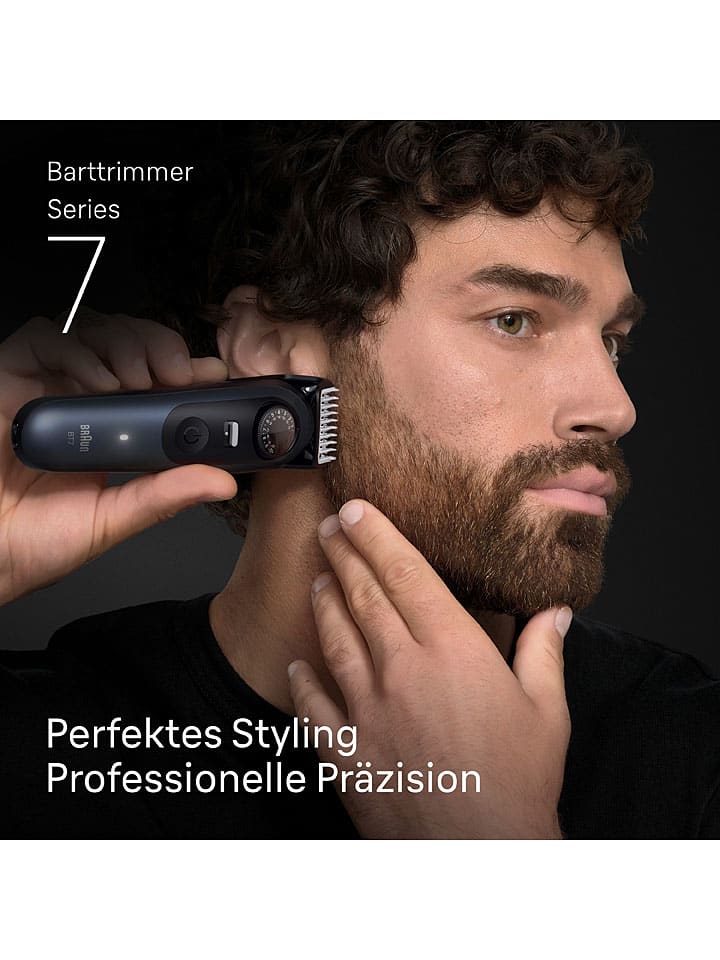 Braun Barttrimmer ''Series 7'' in Dunkelblau günstig kaufen onesize