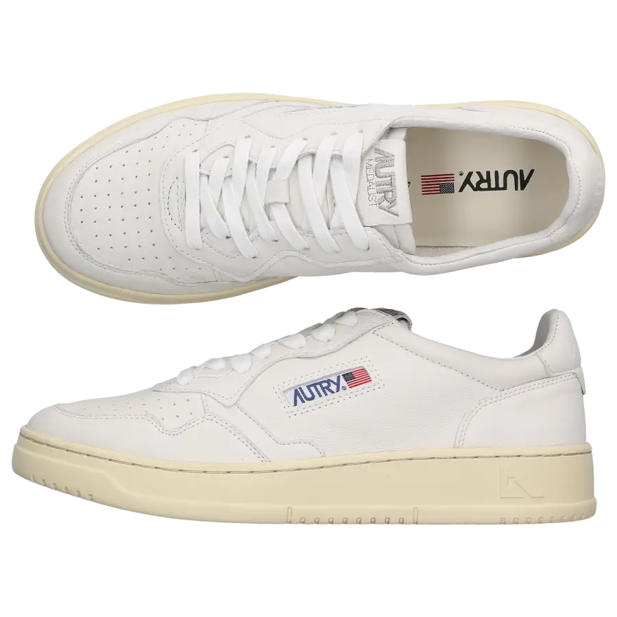 Autry - Sneaker low MEDALIST Ziegenleder - weiß