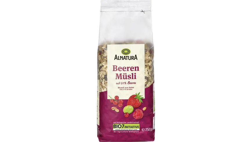 Alnatura Bio Beeren Müsli 750 g