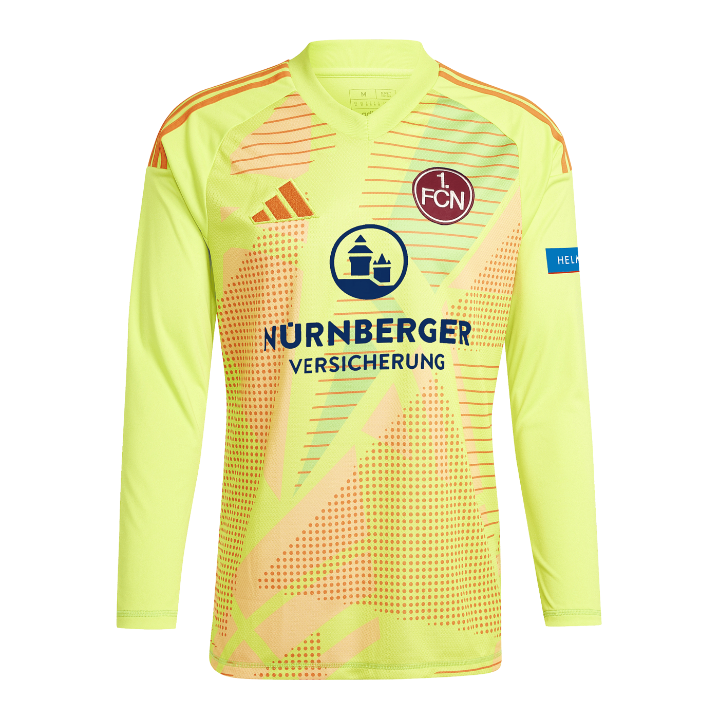adidas 1.FC Nürnberg TW-Trikot 2024/2025 Gelb