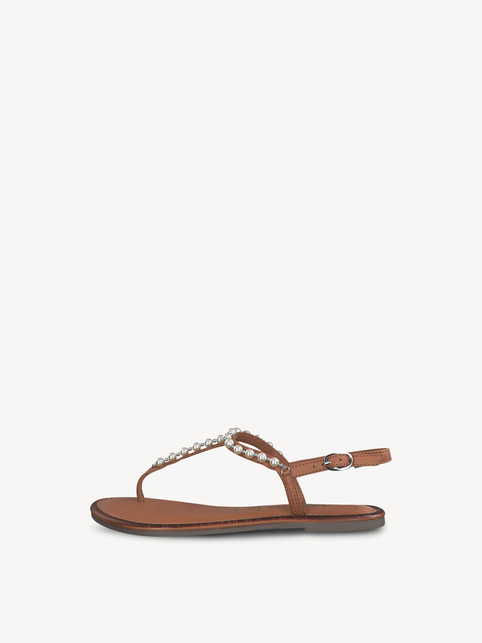 Sandale en cuir - marron