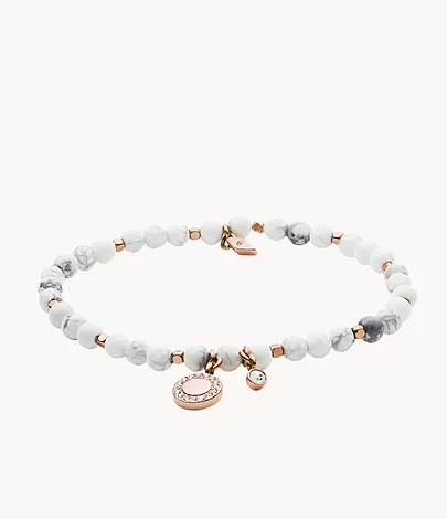Fossil Armband Howlith