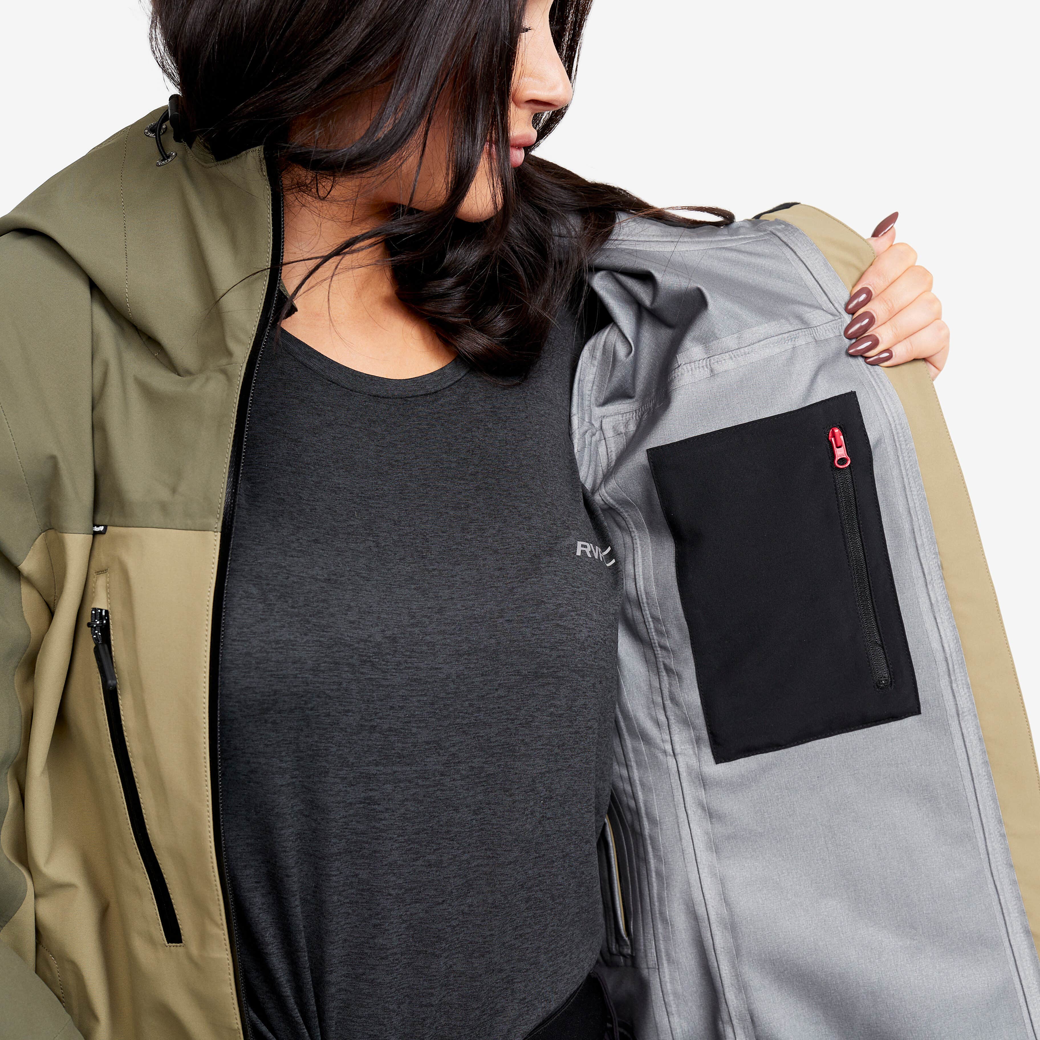 Silence Proshell Jacket Femme Aloe