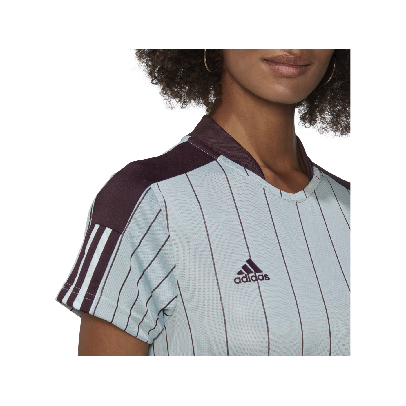 adidas Tiro Trainingsshirt Damen Blau Rot
